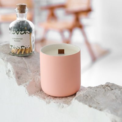 Buy Wholesale China 2022 New Arrival European Style Round Shape Custom  Concrete Ceramic Candle Jar & European Concrete Ceramic Candle Jar at USD  0.5